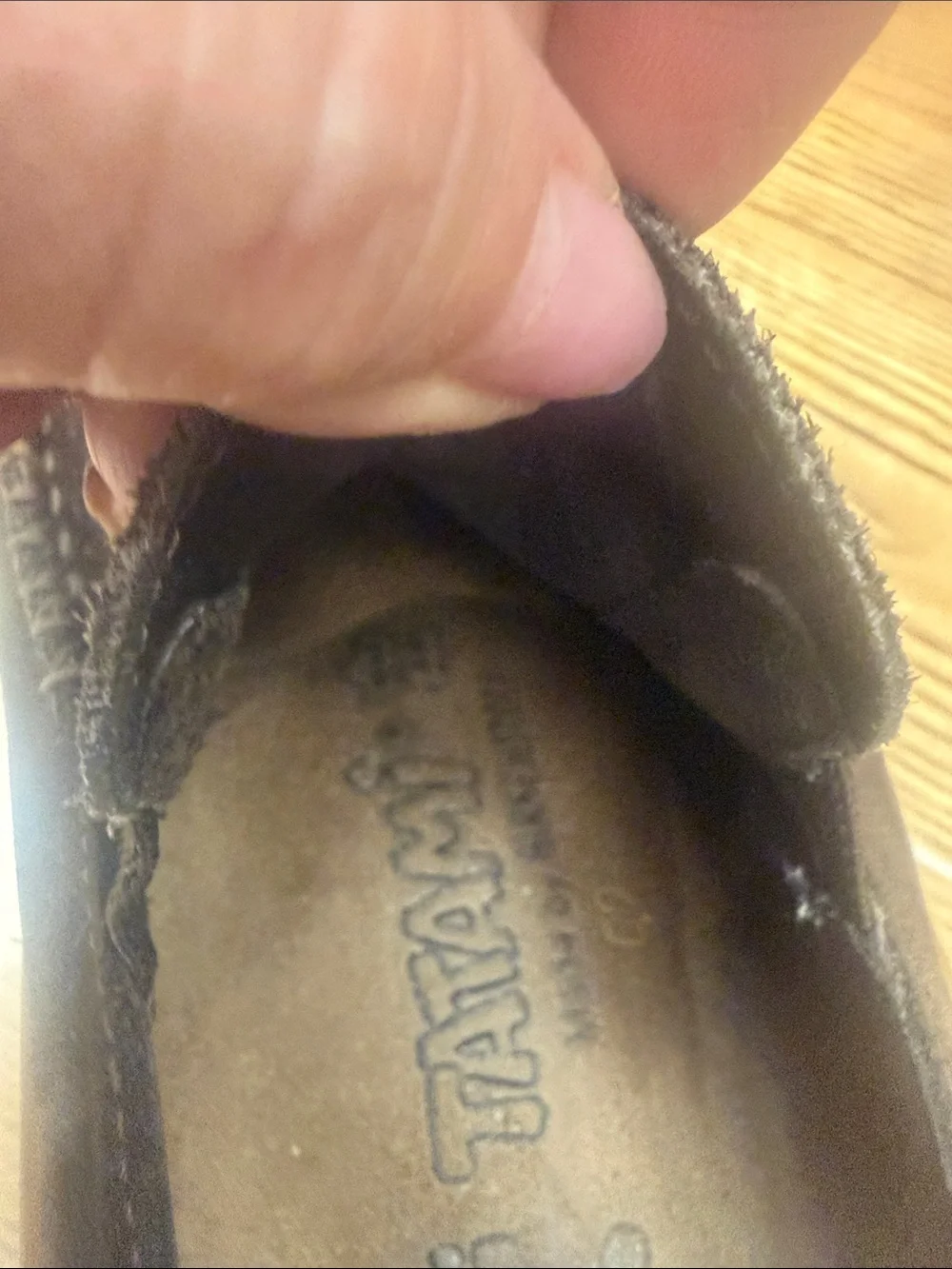 Womens/Mens Slip-On Suede birkenstick Clog in Dark Brown